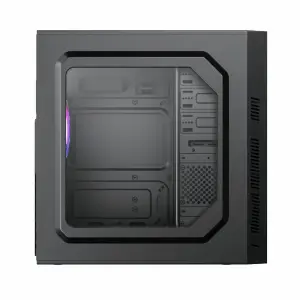 Корпус GAMEMAX комп'ютерний Midi Tower з блоком живлення ATX, Micro ATX, Mini ITX ;GM-500B;2usb 3.0+1Type-C MT525-2U3TYC-500B UA