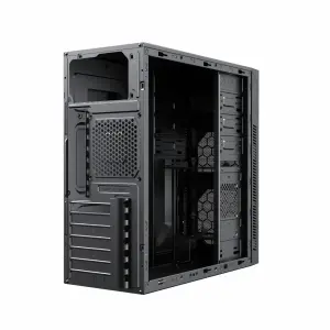 Корпус GAMEMAX комп'ютерний Midi Tower з блоком живлення ATX, Micro ATX, Mini ITX ;GM-500B;2usb 3.0+1Type-C MT525-2U3TYC-500B UA