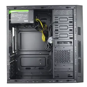 Корпус GAMEMAX комп'ютерний Midi Tower з блоком живлення ATX, Micro ATX, Mini ITX ;GM-500B;2usb 3.0+1Type-C MT525-2U3TYC-500B UA