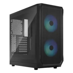 Корпус Fractal Design Focus 2 RGB Blck TG Clear Tint Без БЖ (FD-C-FOC2A-03) UA
