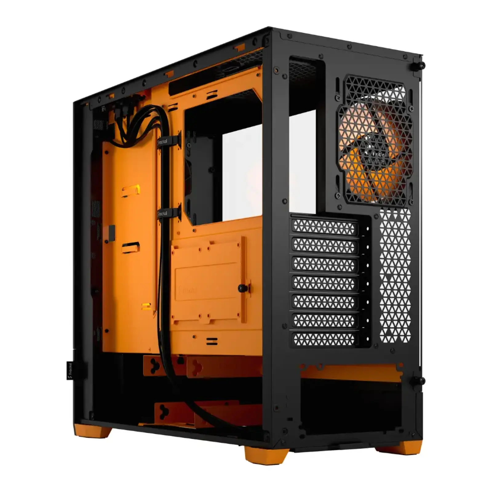 Корпус Fractal Design Pop Air RGB TG Orange Core Без БП (FD-C-POR1A-05) UA