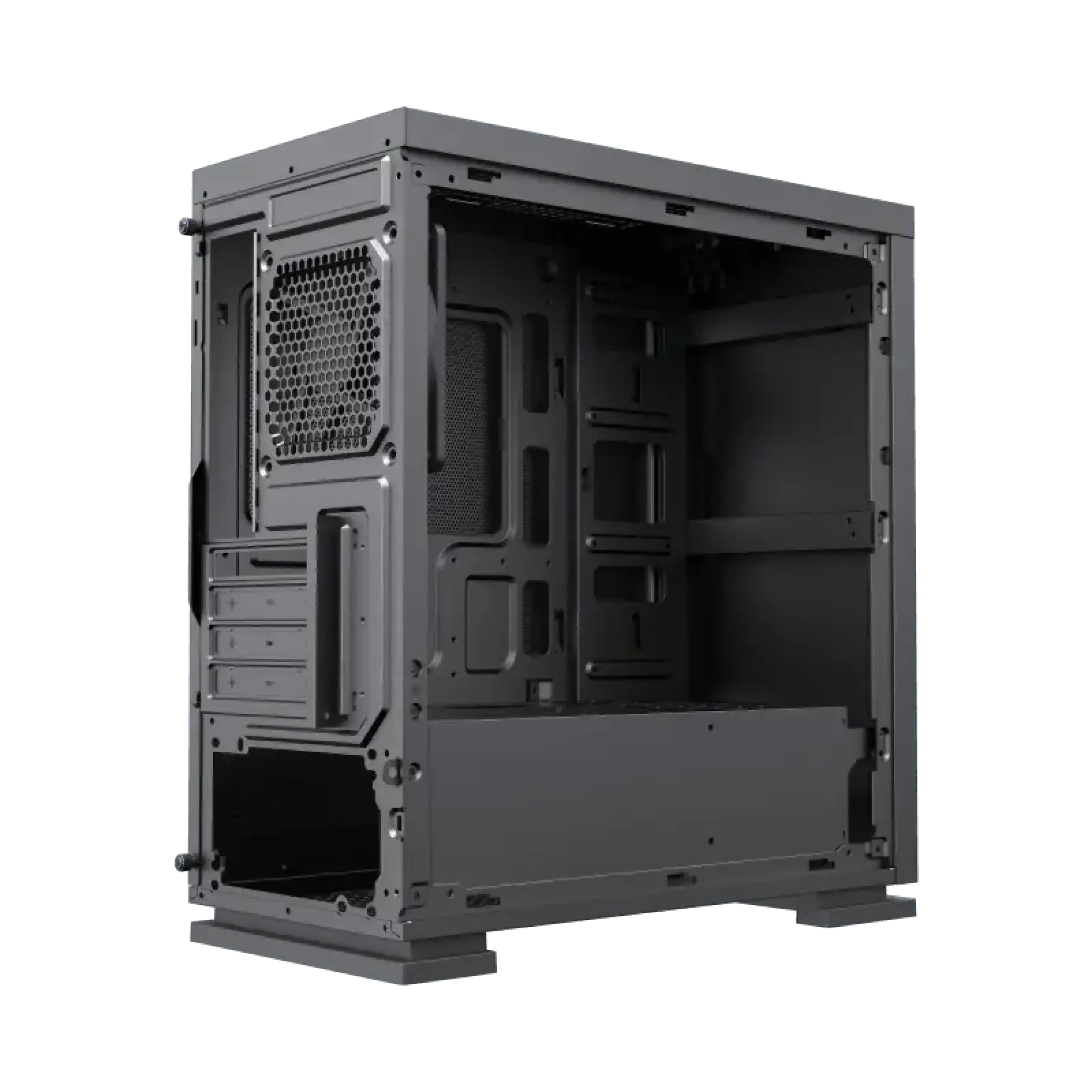 Корпус GAMEMAX Micro ATX без блока живлення ini Tower M60 Black UA