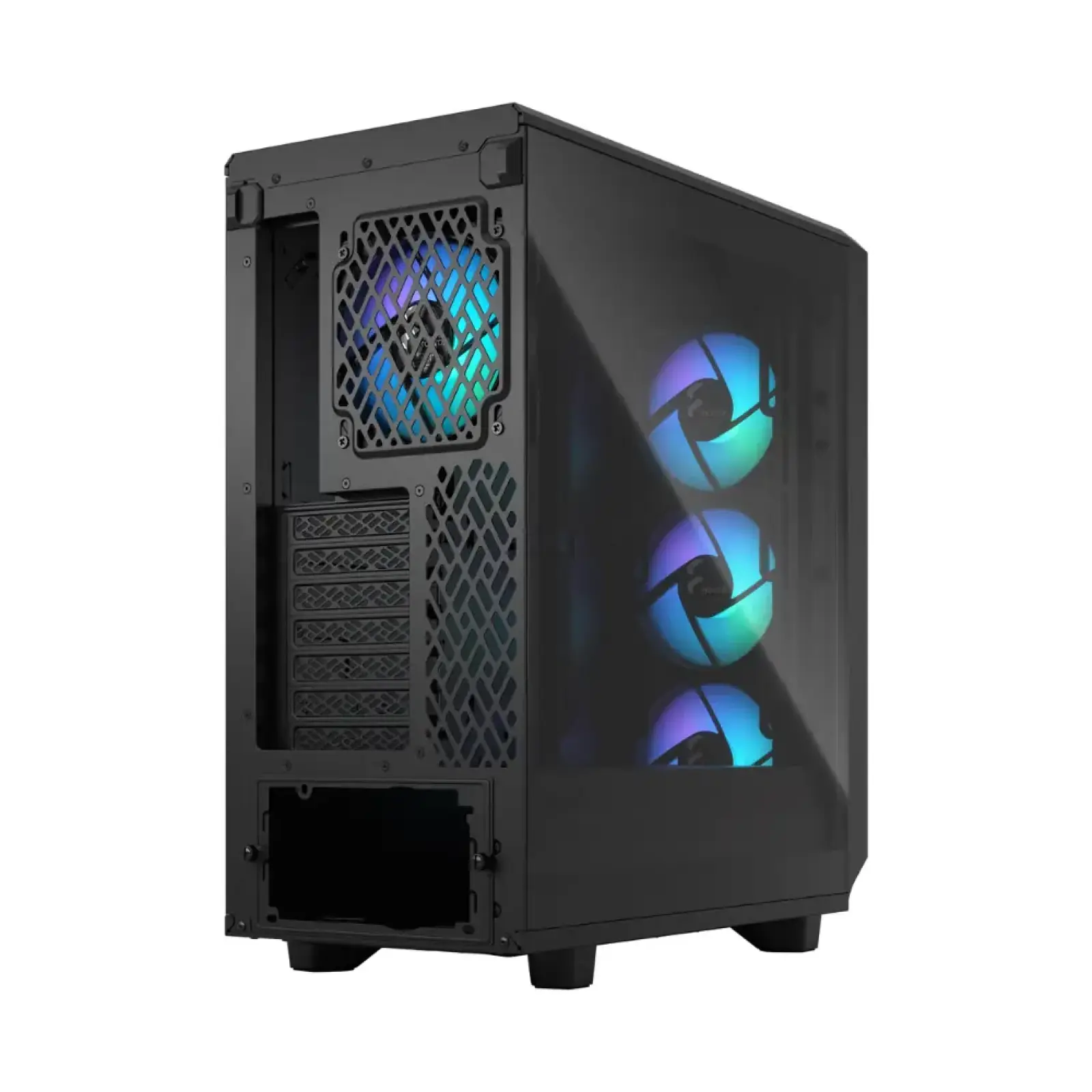 Корпус Fractal Design Meshify 2 Compact Lite RGB Black Без БП (FD-C-MEL2C-05) UA