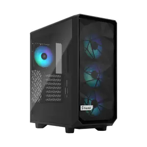 Корпус Fractal Design Meshify 2 Compact Lite RGB Black Без БП (FD-C-MEL2C-05) UA