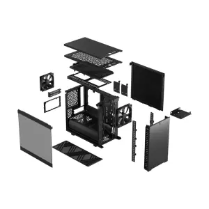 Корпус Fractal Design Define 7 Nano TG Light Black Без БП (FD-C-DEF7N-02) UA