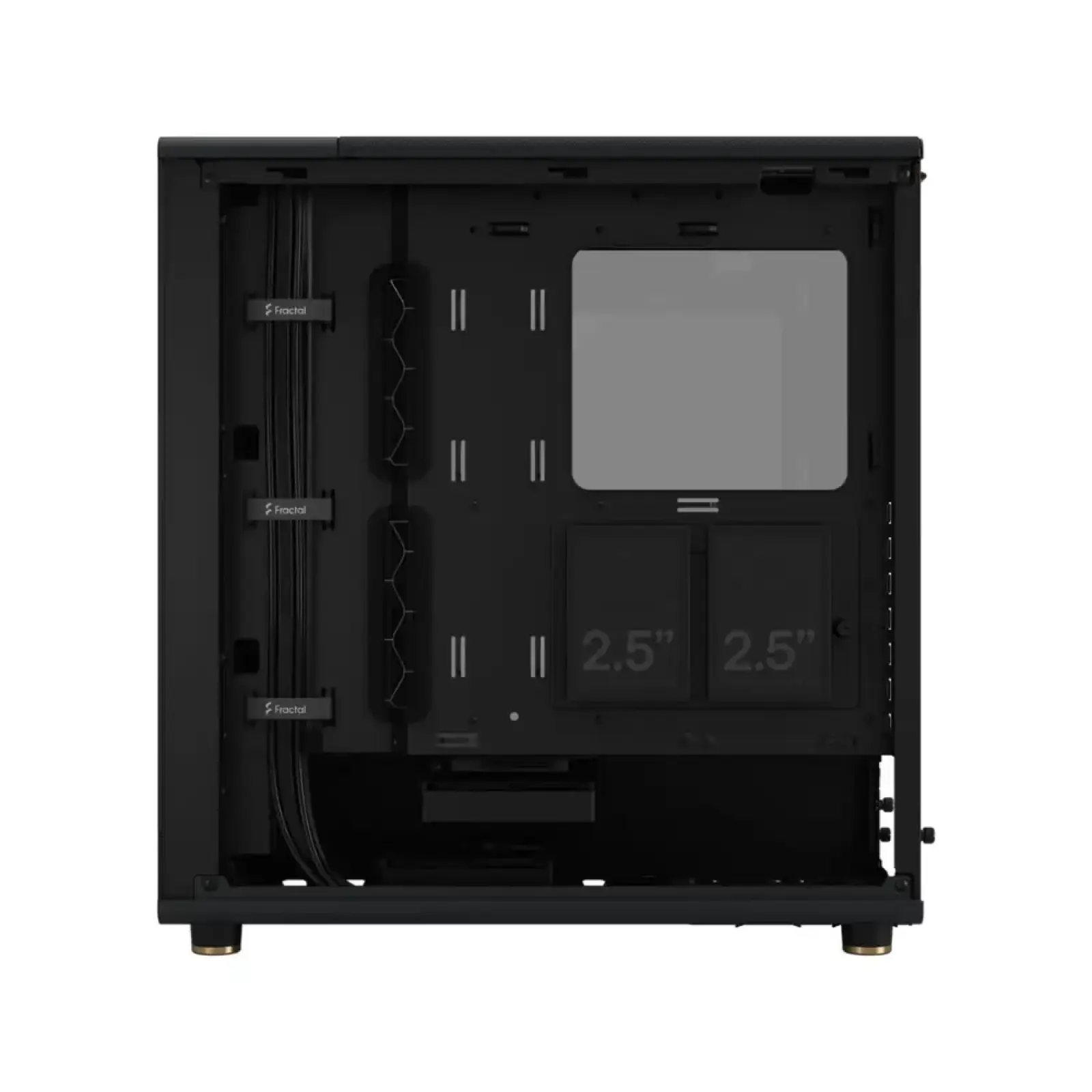 Корпус Fractal Design North Charcoal Black TG Dark Без БЖ (FD-C-NOR1C-02) UA