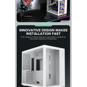 Корпус Gamemax Infinity White б/БП UA