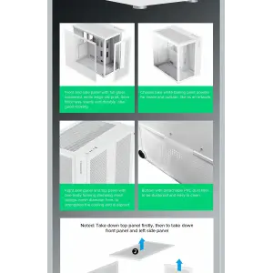 Корпус Gamemax Infinity White б/БП UA