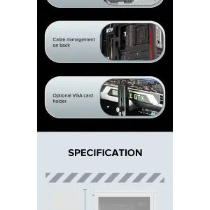 Корпус GAMEMAX Micro ATX без блока живлення ini Tower M60 White UA