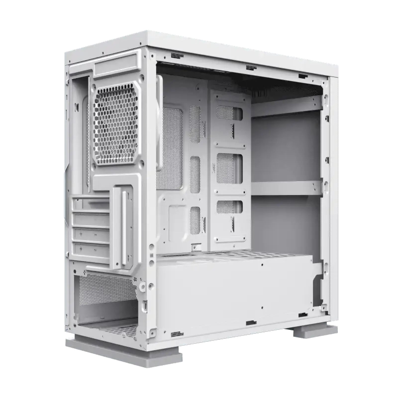 Корпус GAMEMAX Micro ATX без блока живлення ini Tower M60 White UA