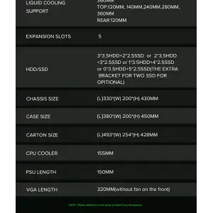 Корпус GameMax Storm Black Без БЖ UA
