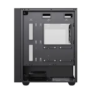 Корпус GAMEMAX Micro ATX без блока живлення, закалене скло Storm Black UA