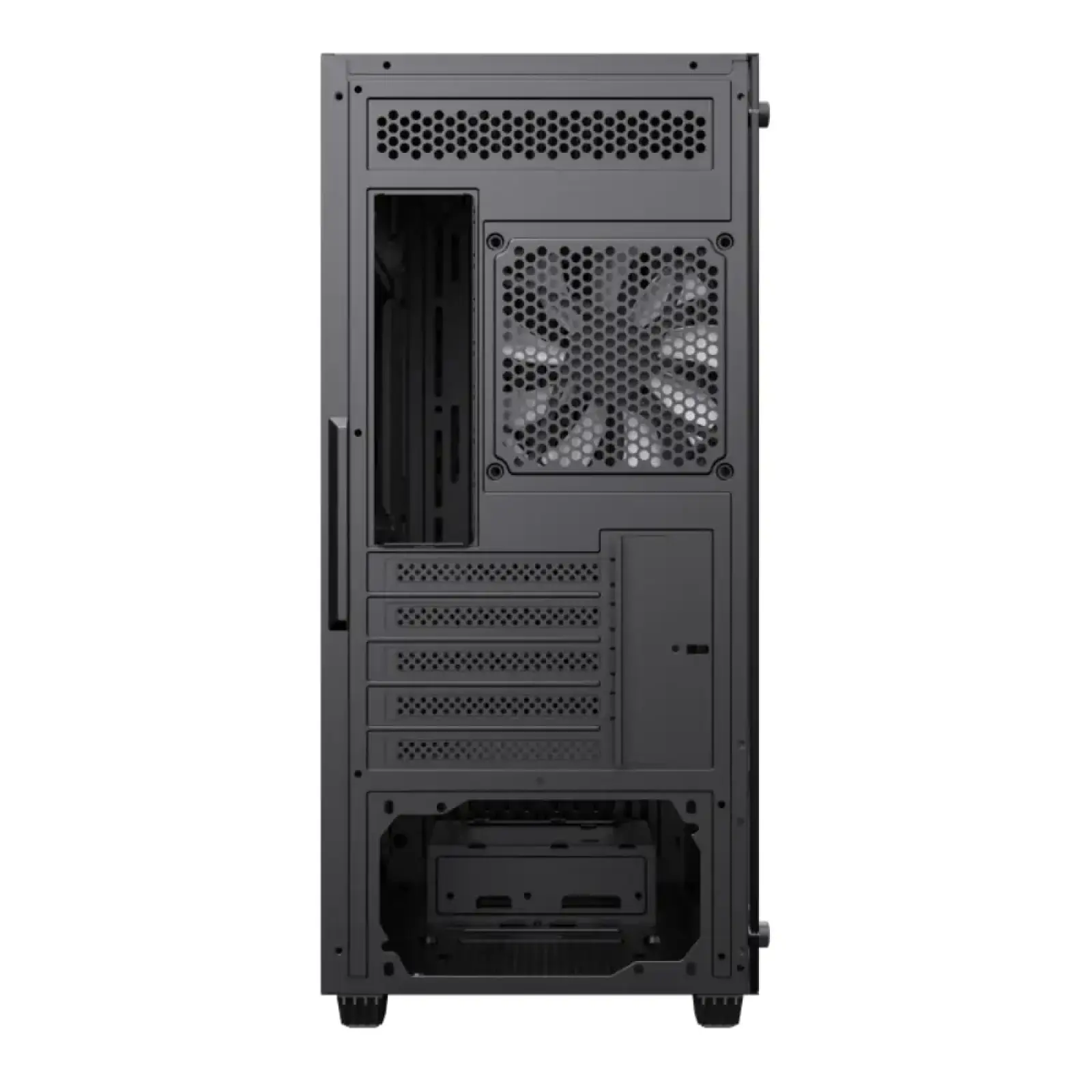 Корпус GAMEMAX Micro ATX без блока живлення, закалене скло Storm Black UA