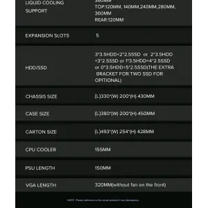 Корпус GAMEMAX Micro ATX без блока живлення, закалене скло Storm White UA