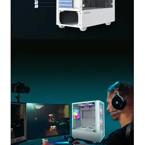 Корпус GameMax Storm White Без БП UA