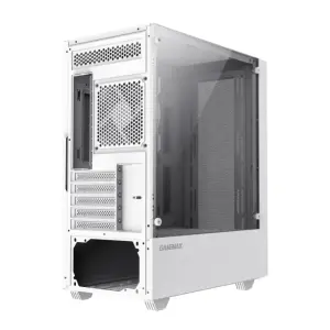 Корпус GAMEMAX Micro ATX без блока живлення, закалене скло Storm White UA