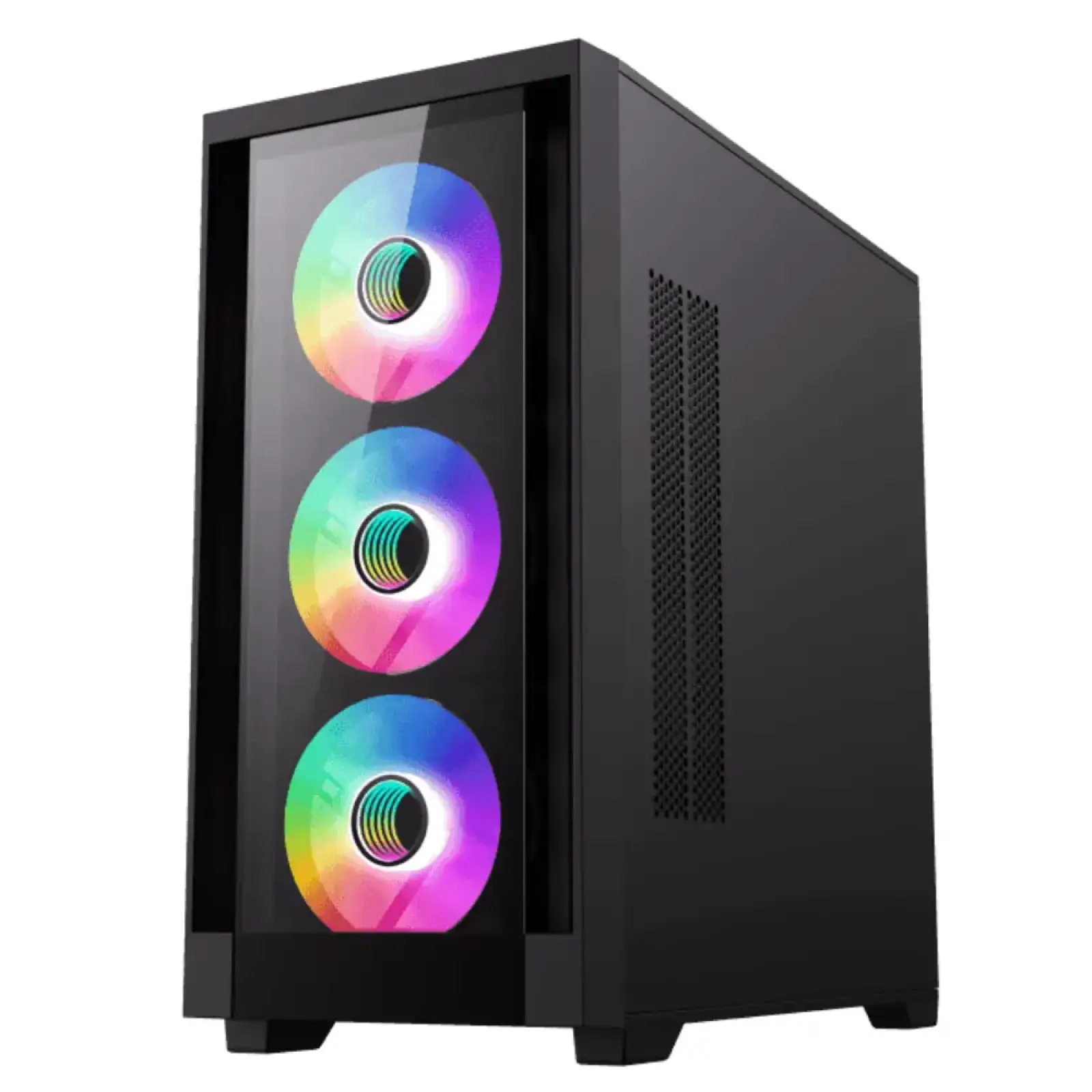 Корпус GAMEMAX Micro ATX без блока живлення, закалене скло Defender TG UA