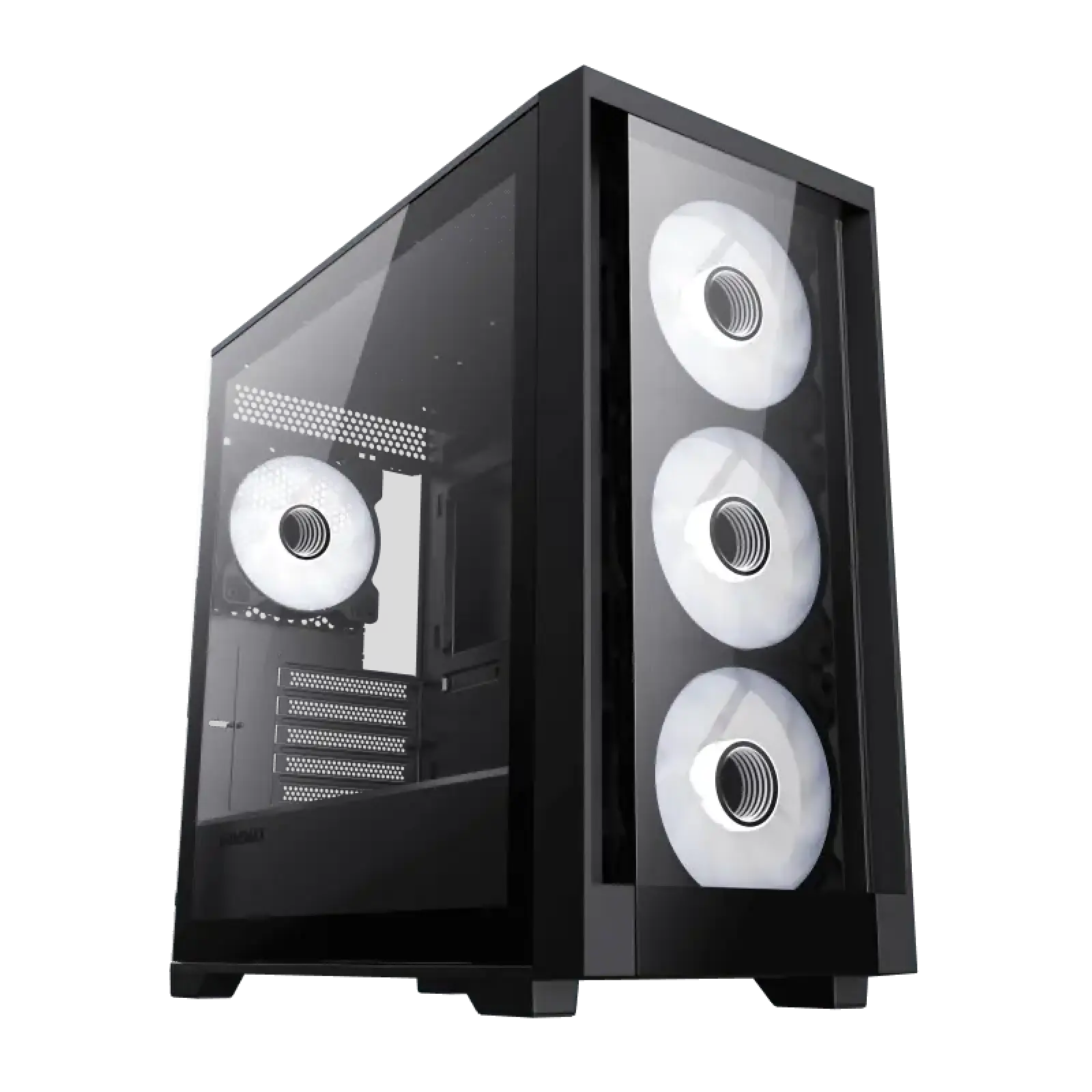 Корпус GAMEMAX Micro ATX без блока живлення, закалене скло Defender TG UA