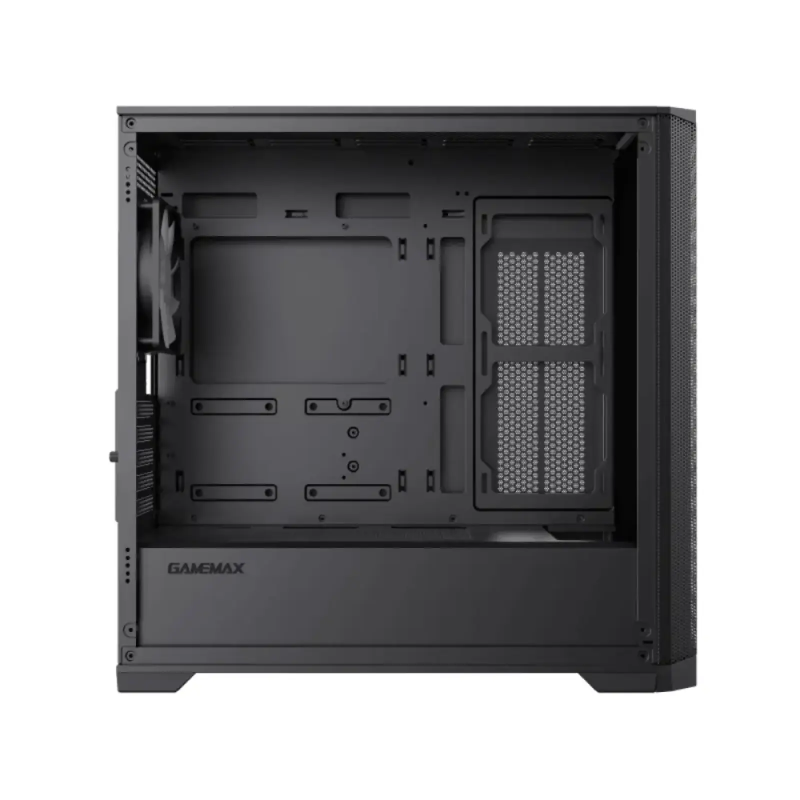 Корпус GAMEMAX Micro ATX без блока живлення, закалене скло Destroyer TGB UA