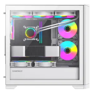 Корпус GAMEMAX Micro ATX без блока живлення , закалене скл о Destroyer TGW UA