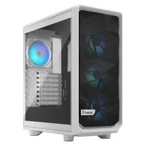 Корпус Fractal Design Meshify 2 Compact RGB TG White Без БП (FD-C-MES2C-08) UA