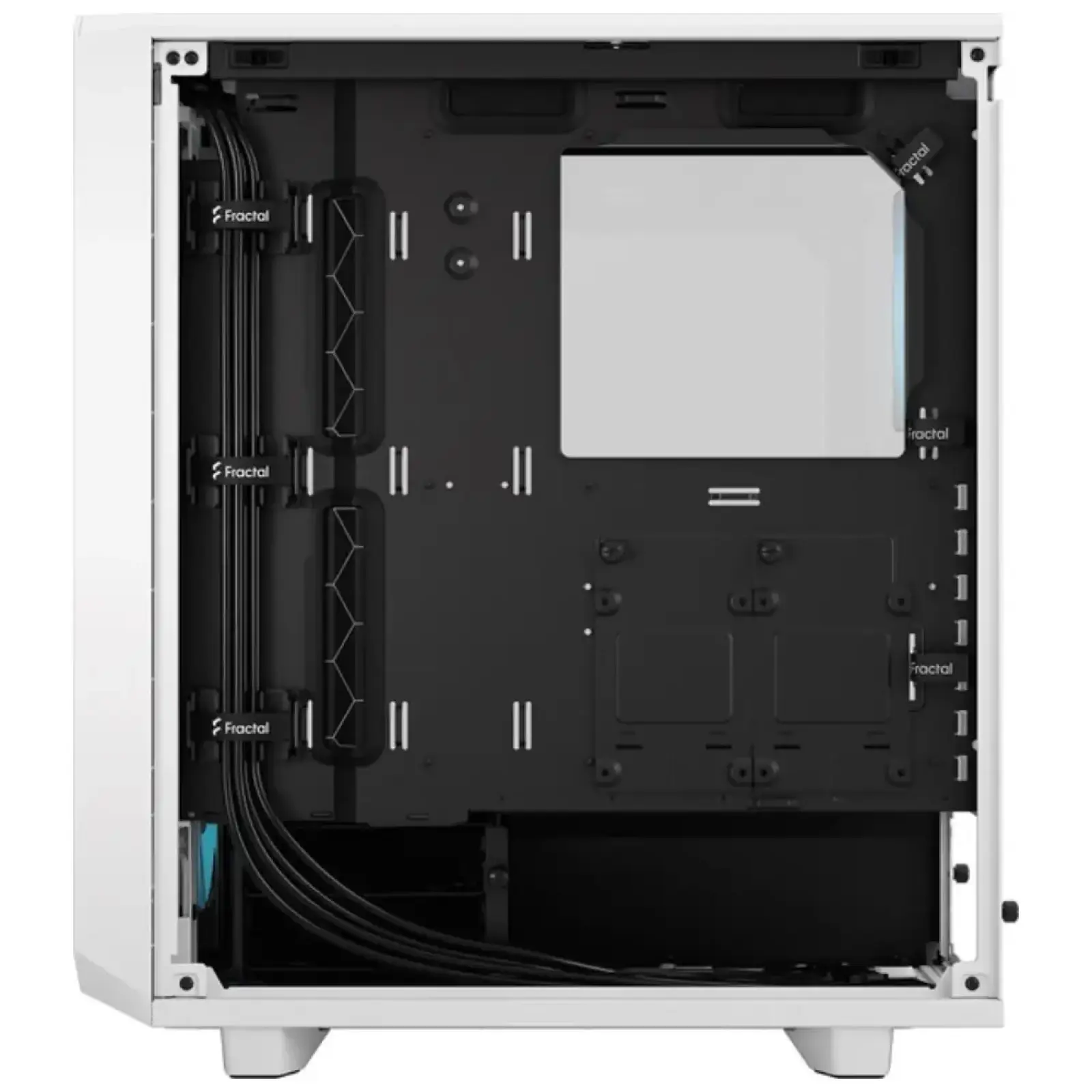 Корпус Fractal Design Meshify 2 Compact RGB TG White Без БП (FD-C-MES2C-08) UA