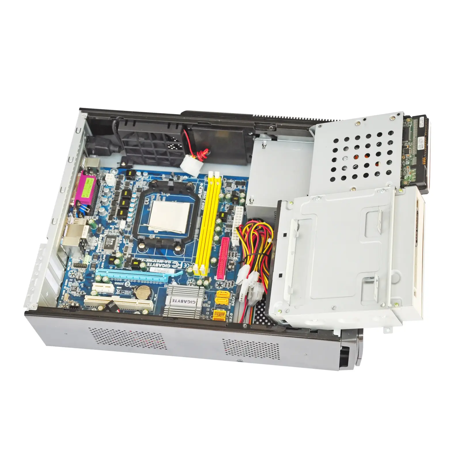 Корпус GAMEMAX mATX з блоком живлення ATX-400 SFX 2 usb 2.0+2 usb 3.0+1 type-c ST-612-2U3-TYC 400W UA