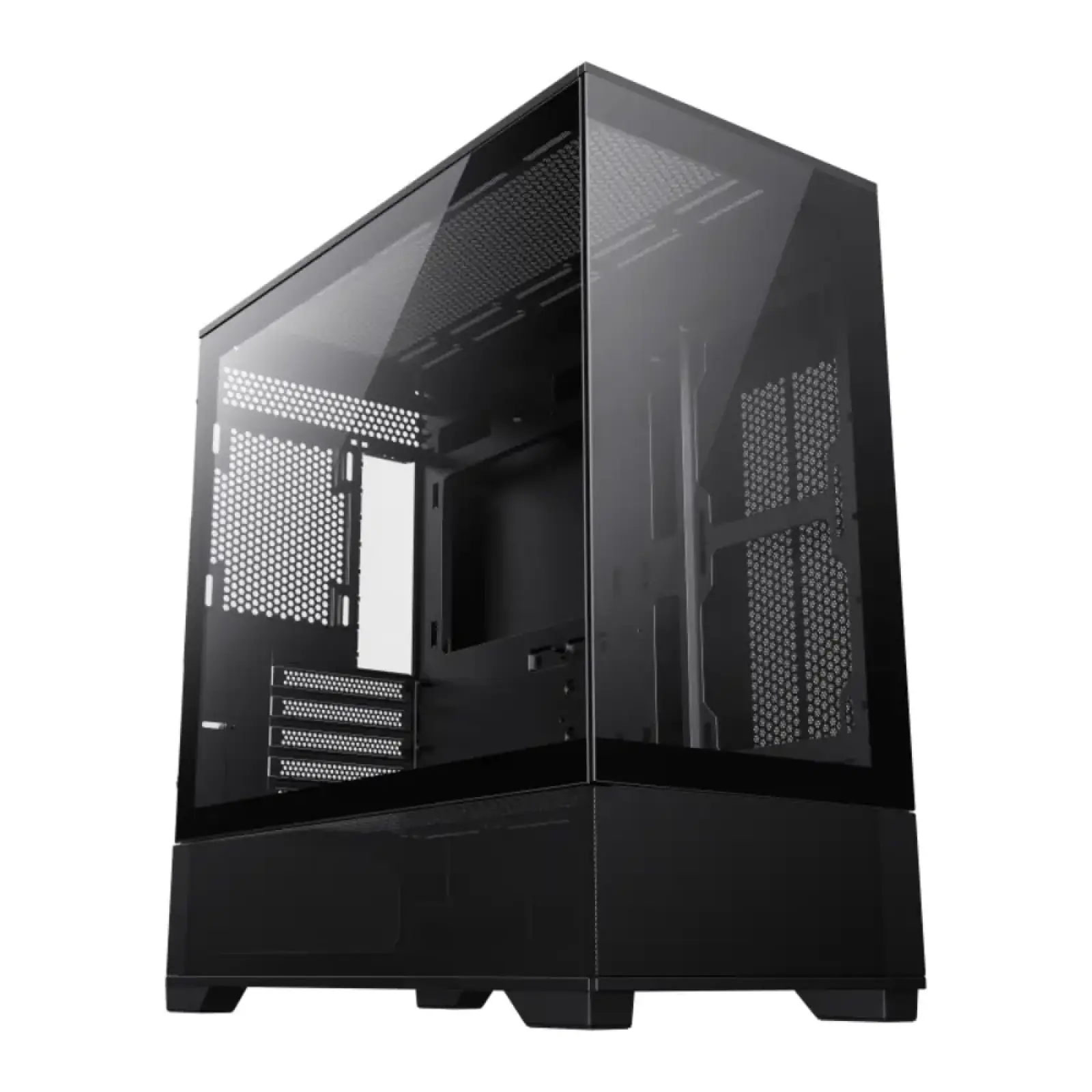 Корпус GAMEMAX Micro-ATX без блока живлення, Tempered Glass, Mesh, USB2.0x2, USB3.0x1 Vista MB UA