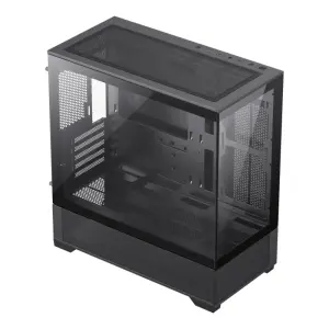 Корпус GAMEMAX Micro-ATX без блока живлення, Tempered Glass, Mesh, USB2.0x2, USB3.0x1 Vista MB UA