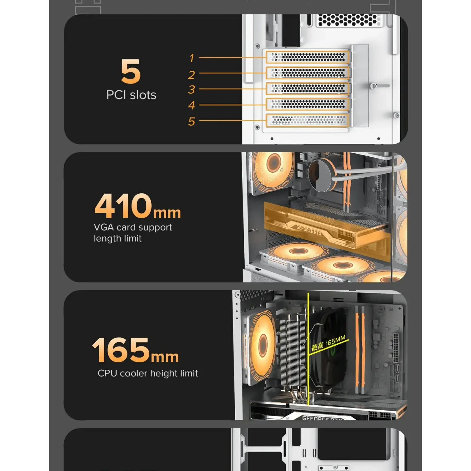 Корпус GAMEMAX Micro-ATX без блока живлення, Tempered Glass, Mesh, USB2.0x2, USB3.0x1 Vista MW UA