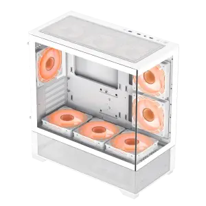 Корпус GAMEMAX Micro-ATX без блока живлення, Tempered Glass, Mesh, USB2.0x2, USB3.0x1 Vista MW UA