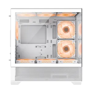 Корпус GAMEMAX Micro-ATX без блока живлення, Tempered Glass, Mesh, USB2.0x2, USB3.0x1 Vista MW UA