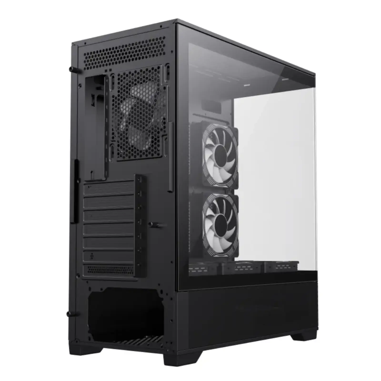 Корпус GAMEMAX комп'ютерний Midi ATX без блока живлення, E-ATX, ATX, M-ATX, ITX, Tempered Glass, Mesh Vista AB UA