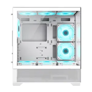 Корпус GAMEMAX комп'ютерний Midi ATX без блока живлення, E-ATX, ATX, M-ATX, ITX, Tempered Glass, Mesh Vista AW UA