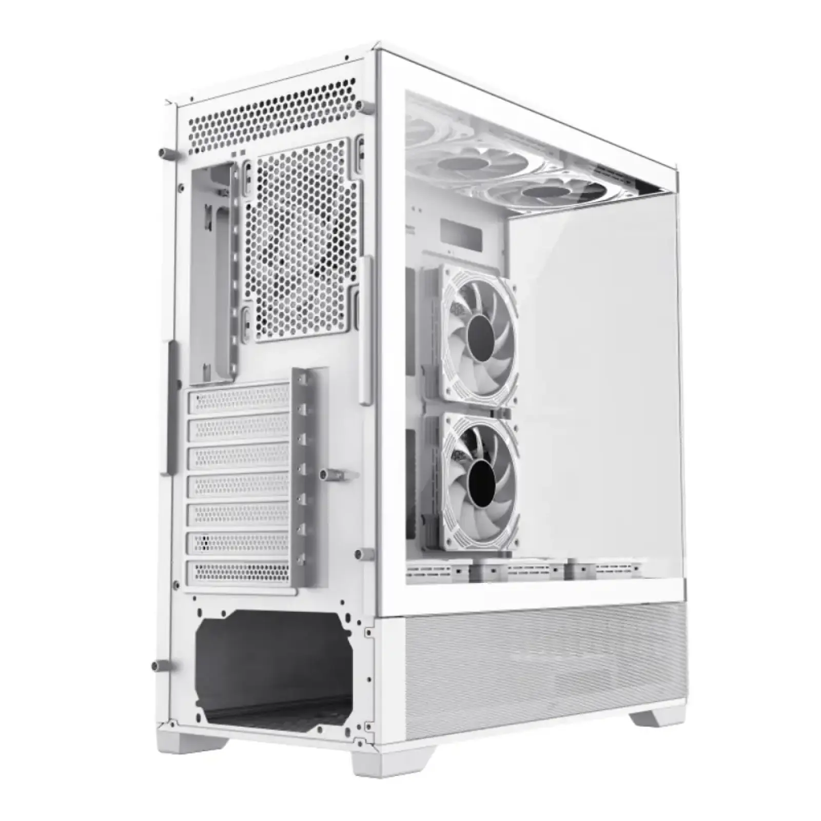 Корпус GAMEMAX комп'ютерний Midi ATX без блока живлення, E-ATX, ATX, M-ATX, ITX, Tempered Glass, Mesh Vista AW UA