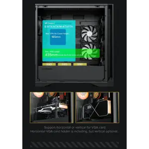 Корпус GameMax Leader TG Без БЖ UA