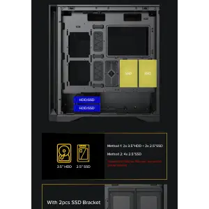 Корпус GameMax Leader TG Без БЖ UA
