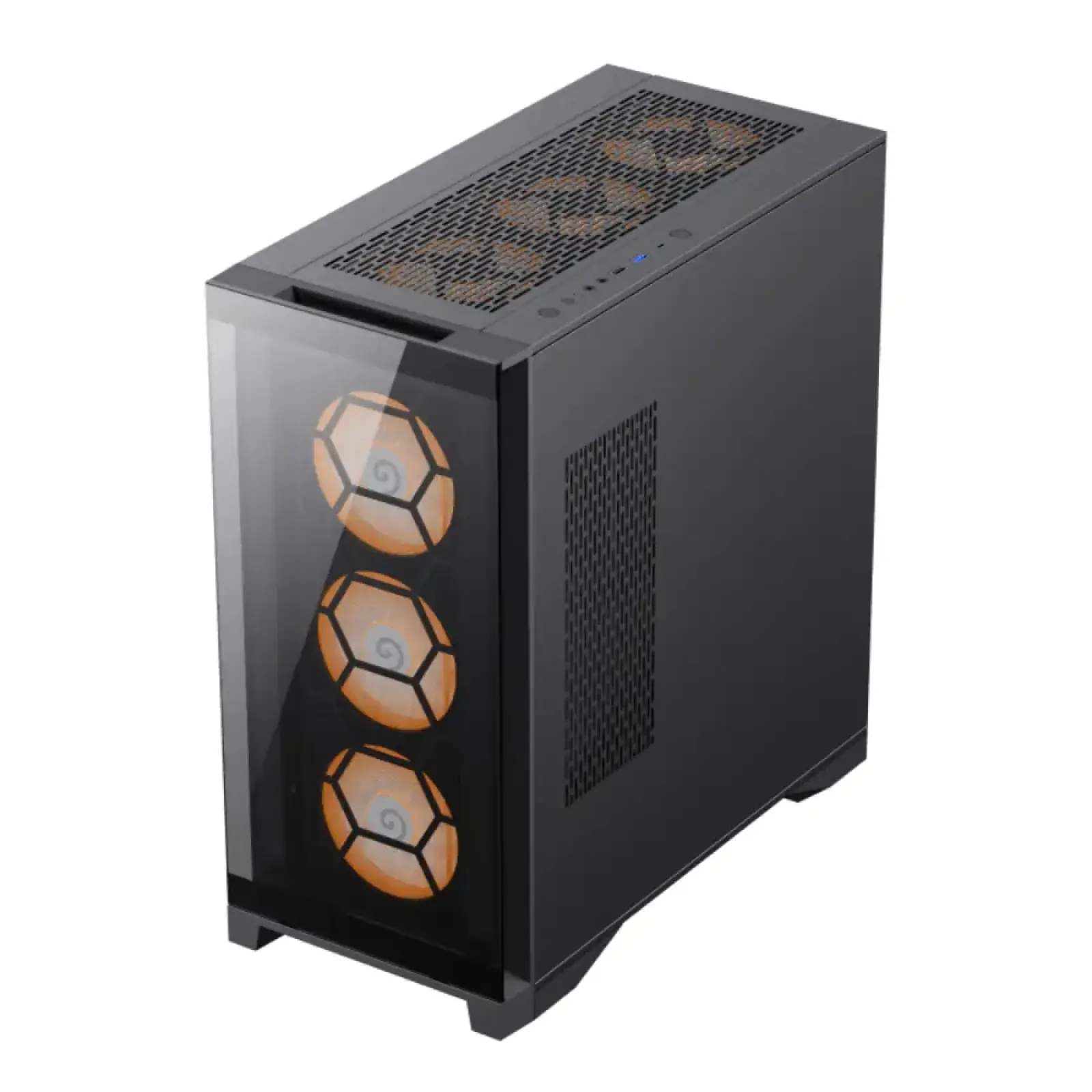 Корпус GAMEMAX Tower E-ATX без блока живлення , закалене с клоE-ATX,ATX, M-ATX,ITX, Tempered Glass,Mesh,USB2. Leader TG UA