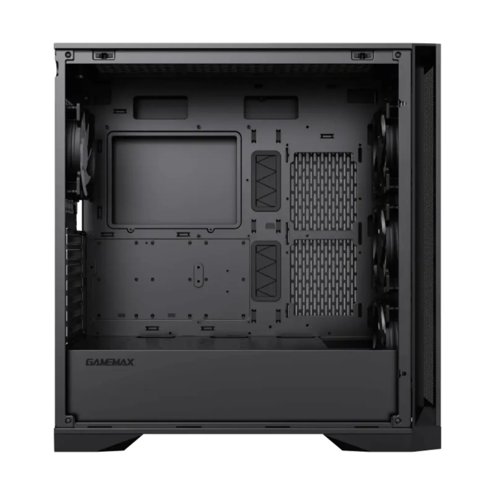 Корпус GAMEMAX Tower E-ATX без блока живлення , закалене с клоE-ATX,ATX, M-ATX,ITX, Tempered Glass,Mesh,USB2. Leader TG UA