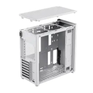 Корпус GAMEMAX Tower ATX без блока живлення DTX,Mini-ITX USB3.0x1,Type-C , Combo audio MeshBox PRO WT UA