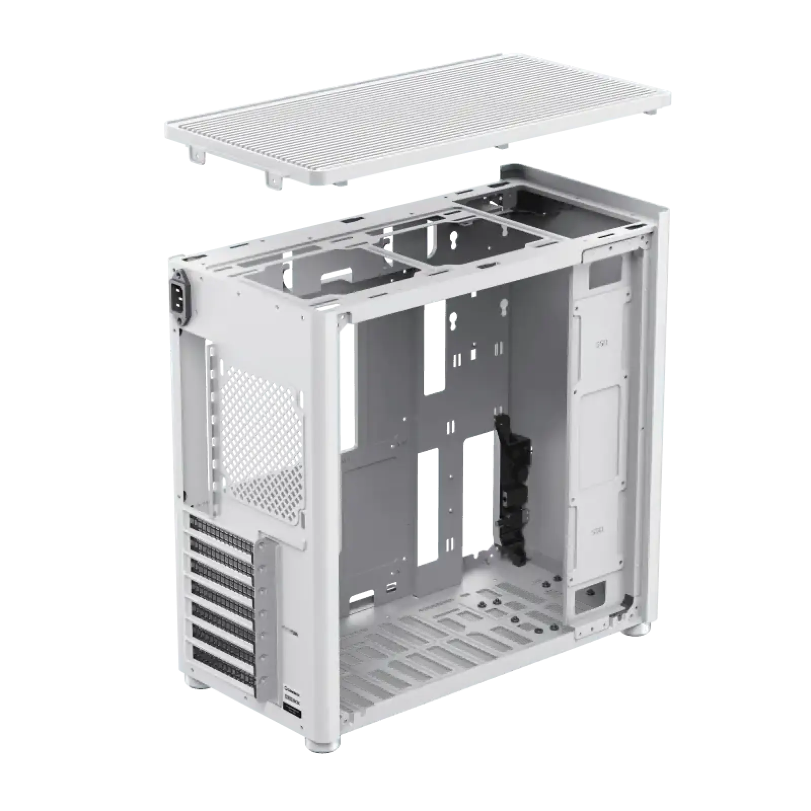 Корпус GAMEMAX Tower ATX без блока живлення DTX,Mini-ITX USB3.0x1,Type-C , Combo audio MeshBox PRO WT UA