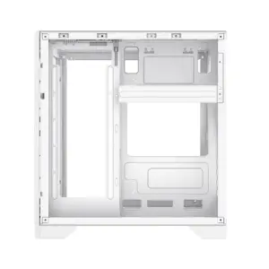 Корпус GAMEMAX Micro-ATX без блока живлення, , загартоване скло, USB2.0x2, USB 3.0x1 Infinity Mini White UA