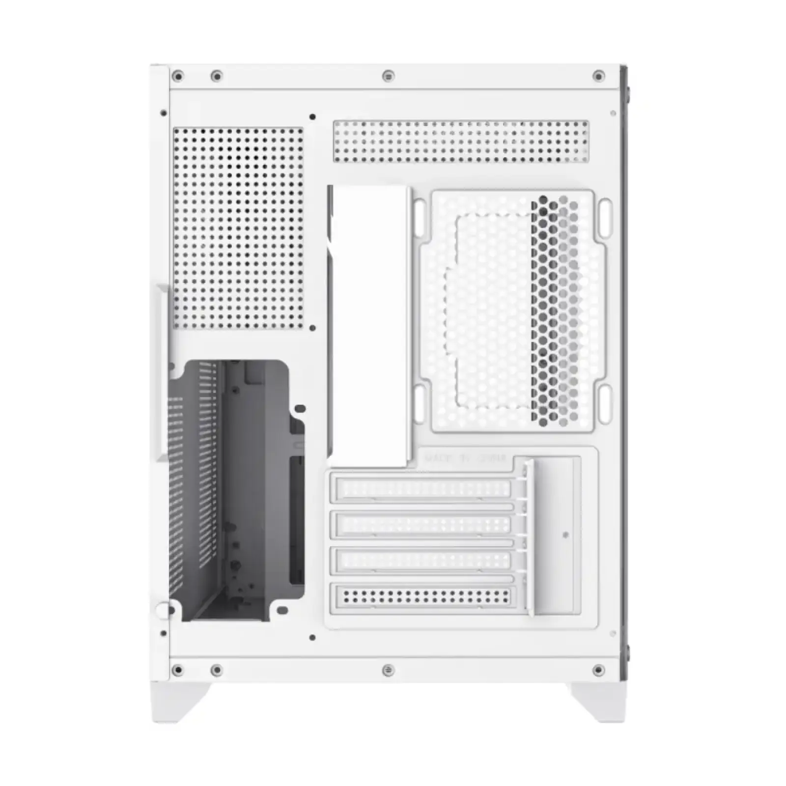 Корпус GAMEMAX Micro-ATX без блока живлення, , загартоване скло, USB2.0x2, USB 3.0x1 Infinity Mini White UA