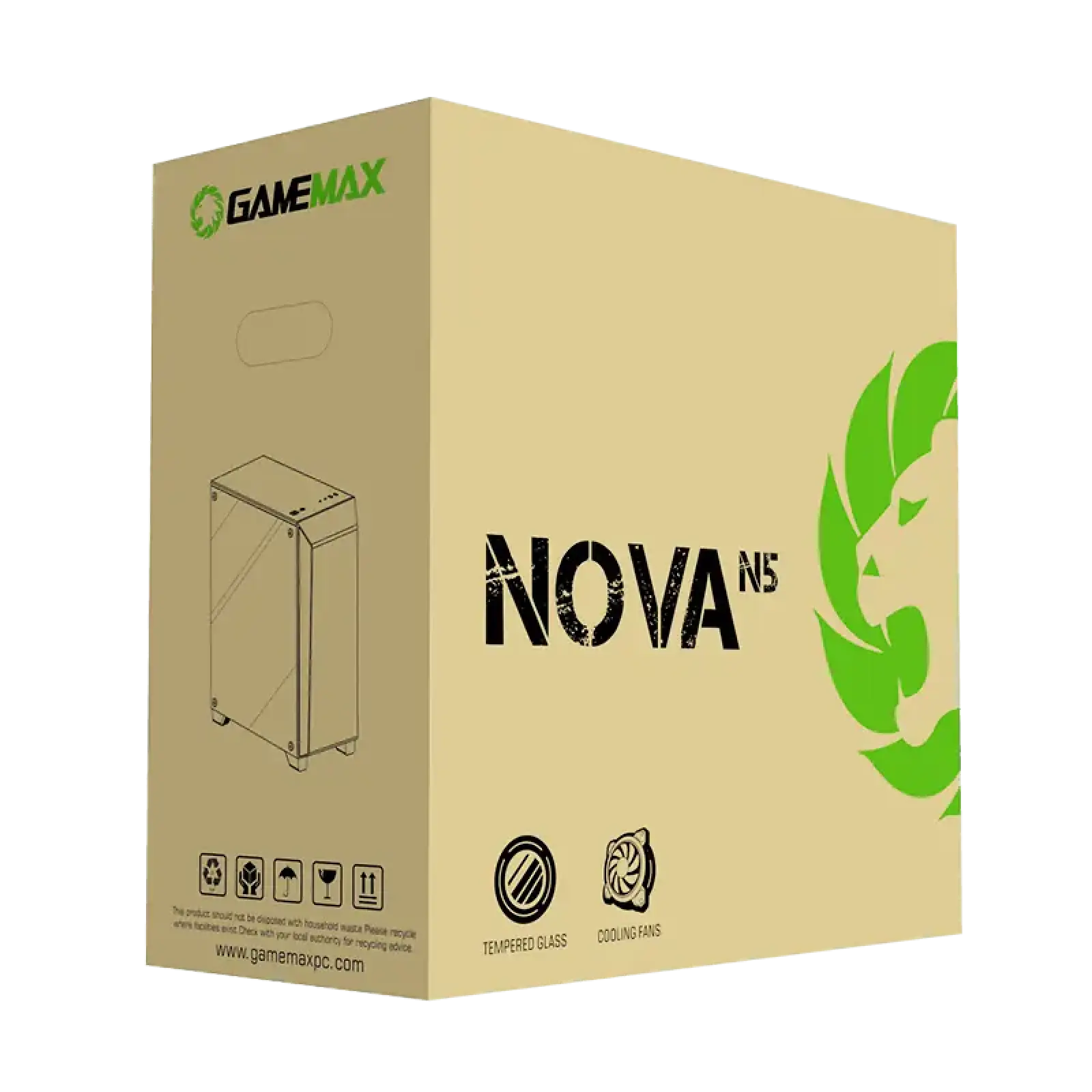 Корпус Gamemax Nova N5 б/БП UA