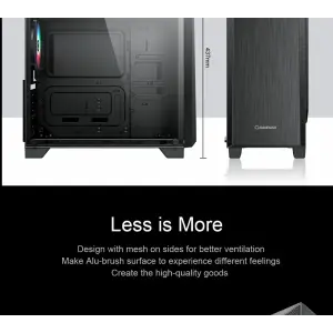 Корпус Gamemax Nova N5 б/БП UA