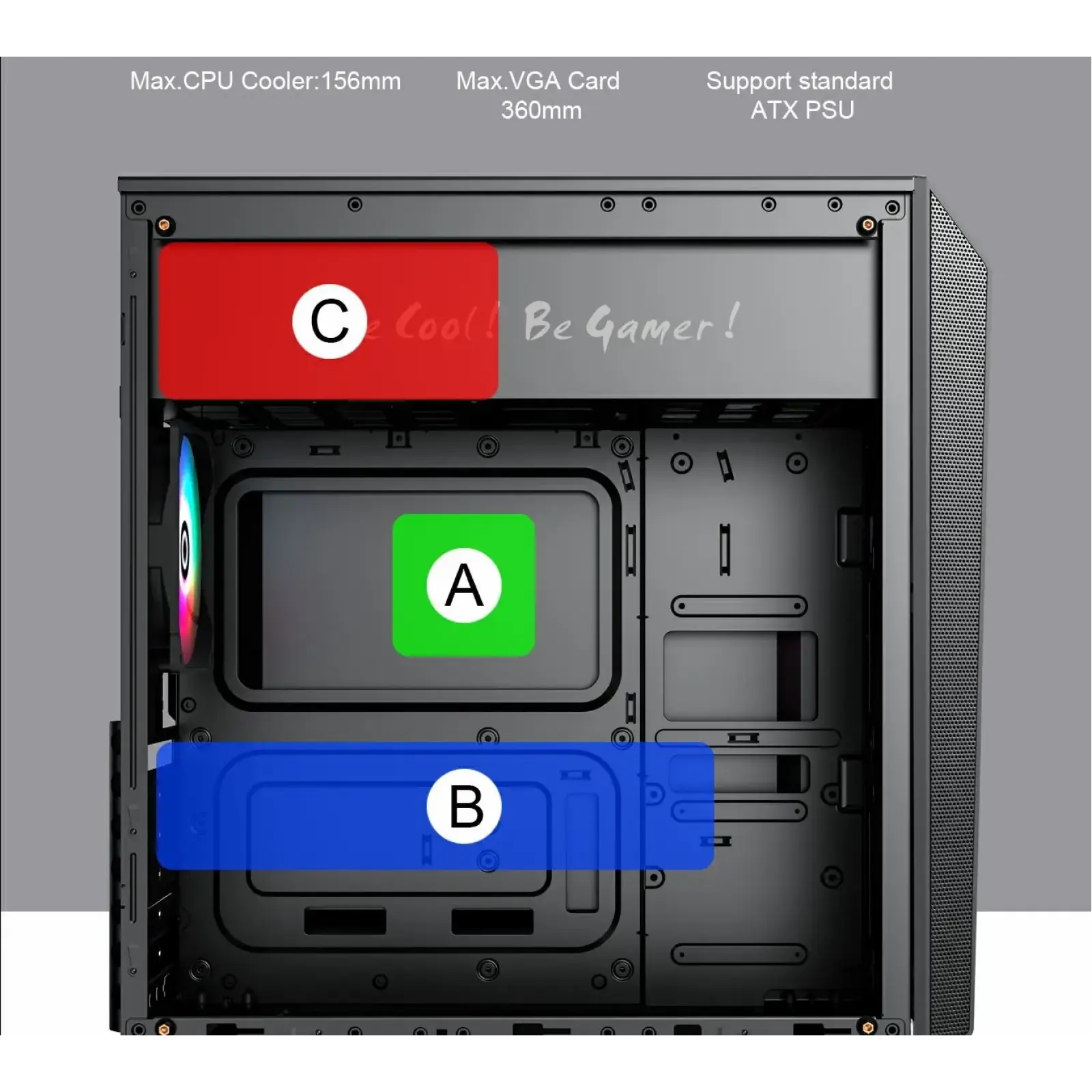 Корпус Gamemax Nova N5 б/БП UA