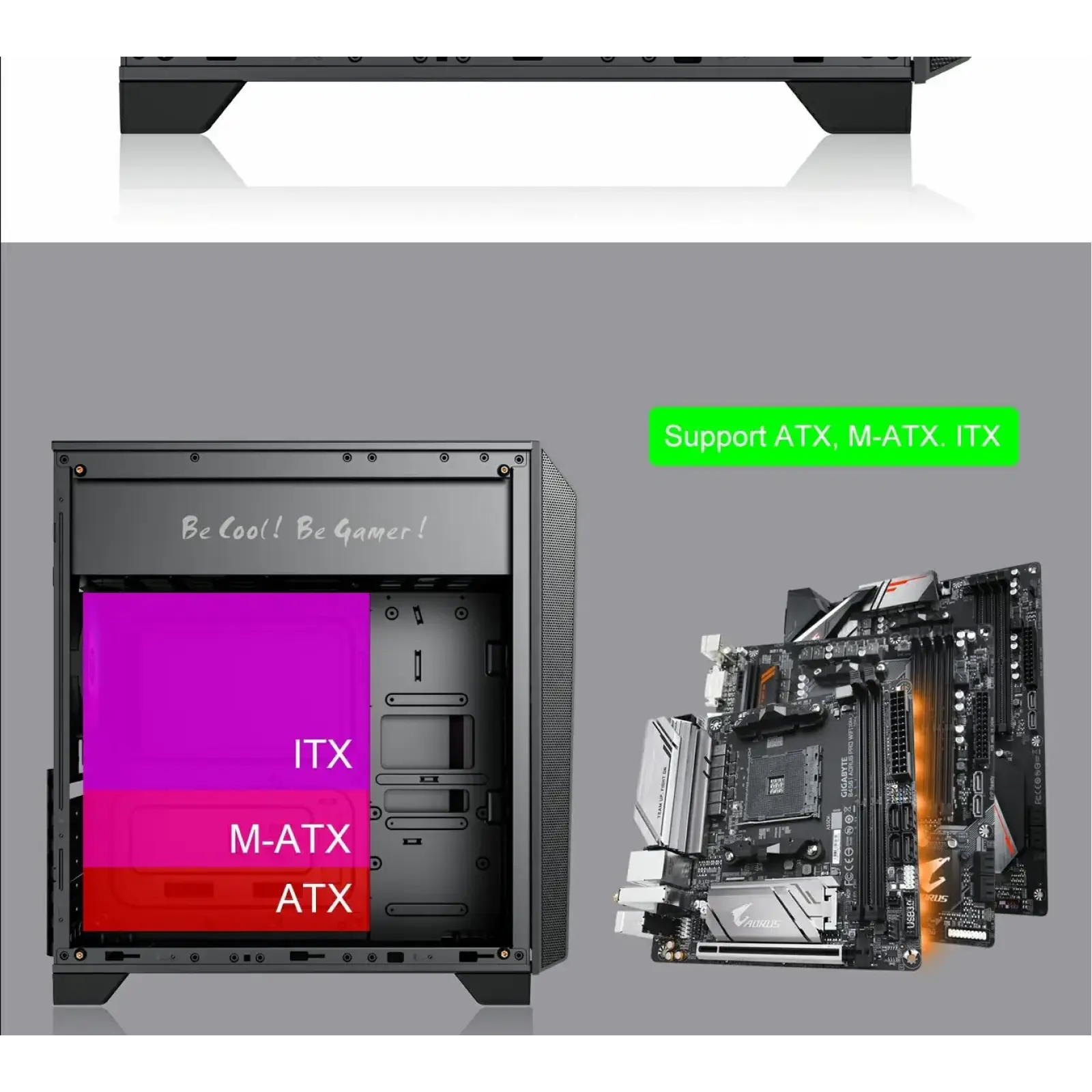 Корпус Gamemax Nova N5 б/БП UA