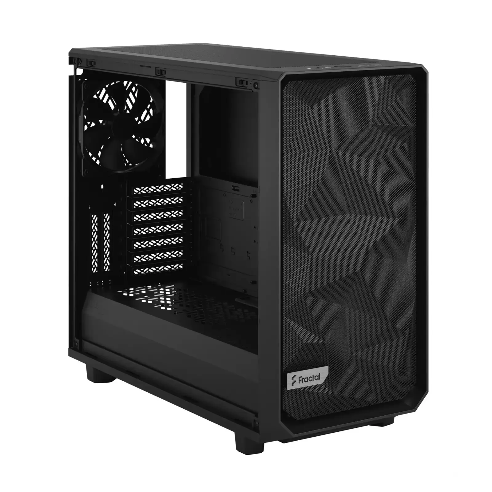 Корпус FRACTAL DESIGN ATX без БЖ, чорний Meshify 2 Compact Black Solid FD-C-MES2C-01 UA