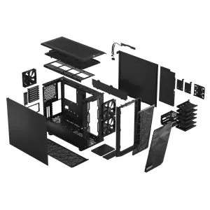 Корпус Fractal Design Meshify 2 Black Solid Без БЖ (FD-C-MES2A-01) UA