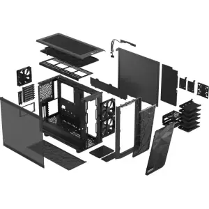 Корпус Fractal Design Meshify 2 TG Light Tint Gray Без БП (FD-C-MES2A-04) UA